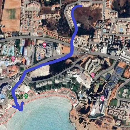 Апартаменты Nissi Escape - 5 Min Walk To Paradise *